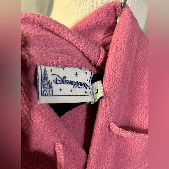 Disneyland Resort Paris Minnie Mouse Pink Pull Over Hoodie/ Sweater size L - Picture 5 of 6